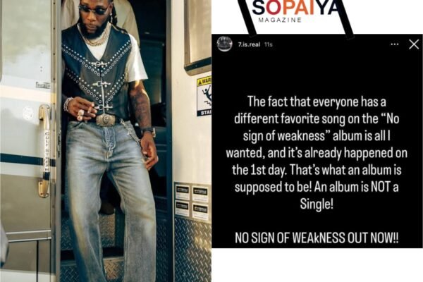 Burna Boy frappe fort avec No Sign of Weakness : un album, une vision, une claque musicale