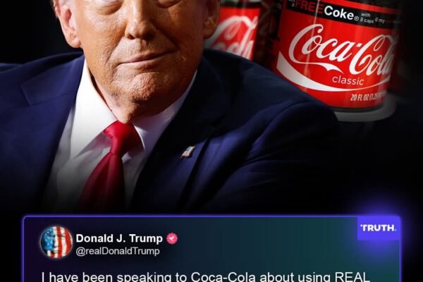 Donald Trump annonce : Coca-Cola va désormais utiliser du vrai sucre de canne aux États-Unis